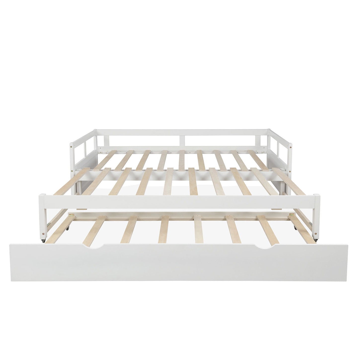 Extending Daybed With Trundle, Daybed With Trundle - White