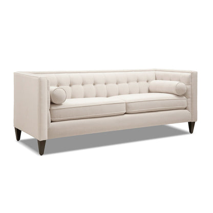 Jack - Modern Tuxedo Tufted Sofa - Sky Neutral Beige