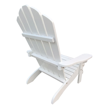 Outdoor Or Indoor Children Adirondack Chair - White