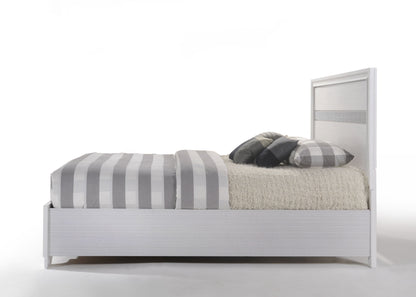 Naima - Queen Bed With Storage - White