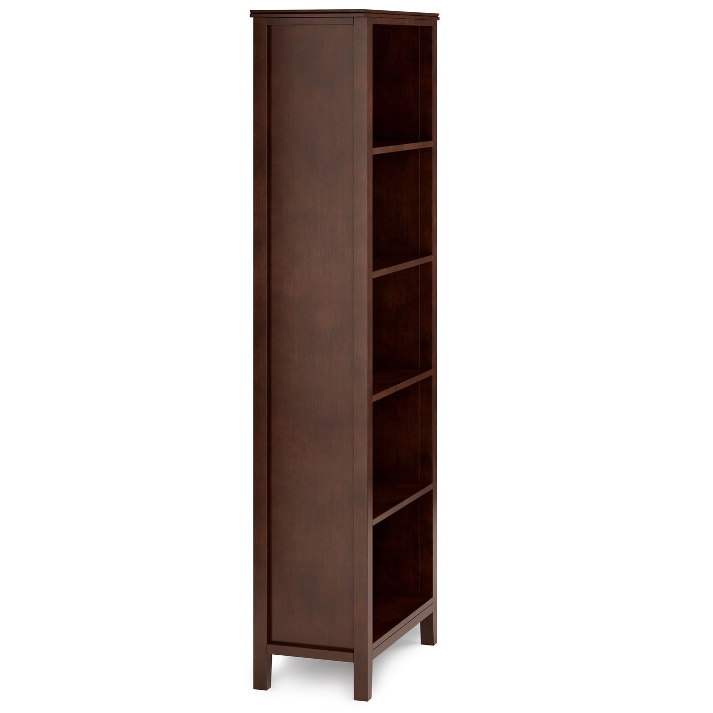 Artisan - 5 Shelf Bookcase - Russet Brown