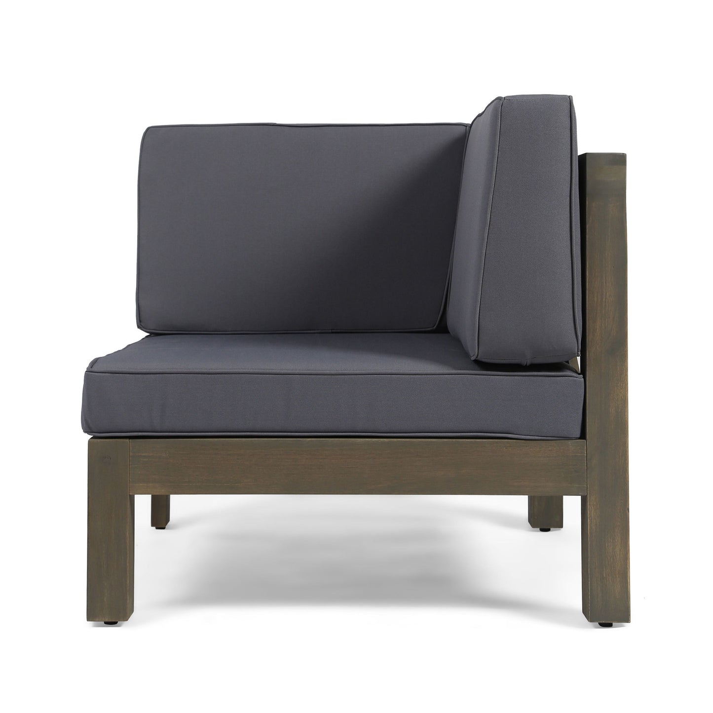Oana - 2 Piece Loveseat Set With Water Resistant Cushions - Dark Gray