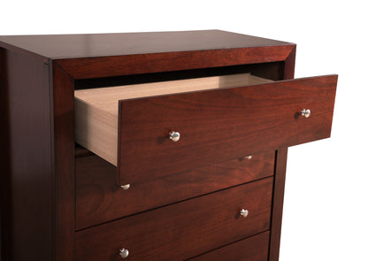 Modern Elegant Transitional Storage Chest - Cherry