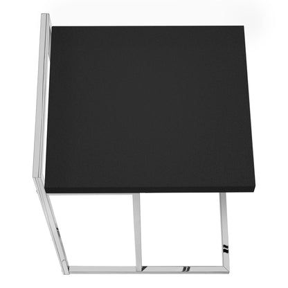 Accent Table, C - Shaped, Modern - Black