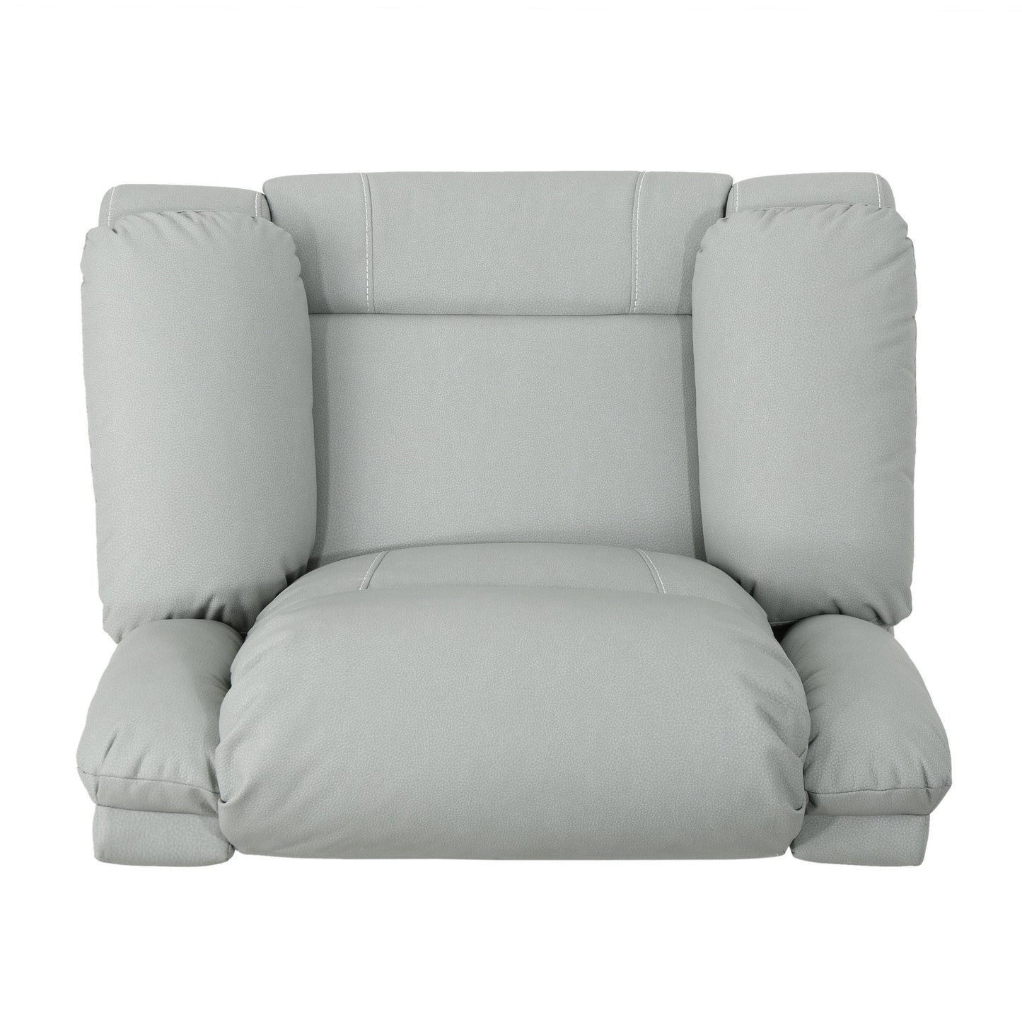 Wide Manual Swivel Standard Recliner - Light Gray