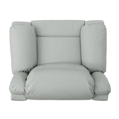 Wide Manual Swivel Standard Recliner - Light Gray