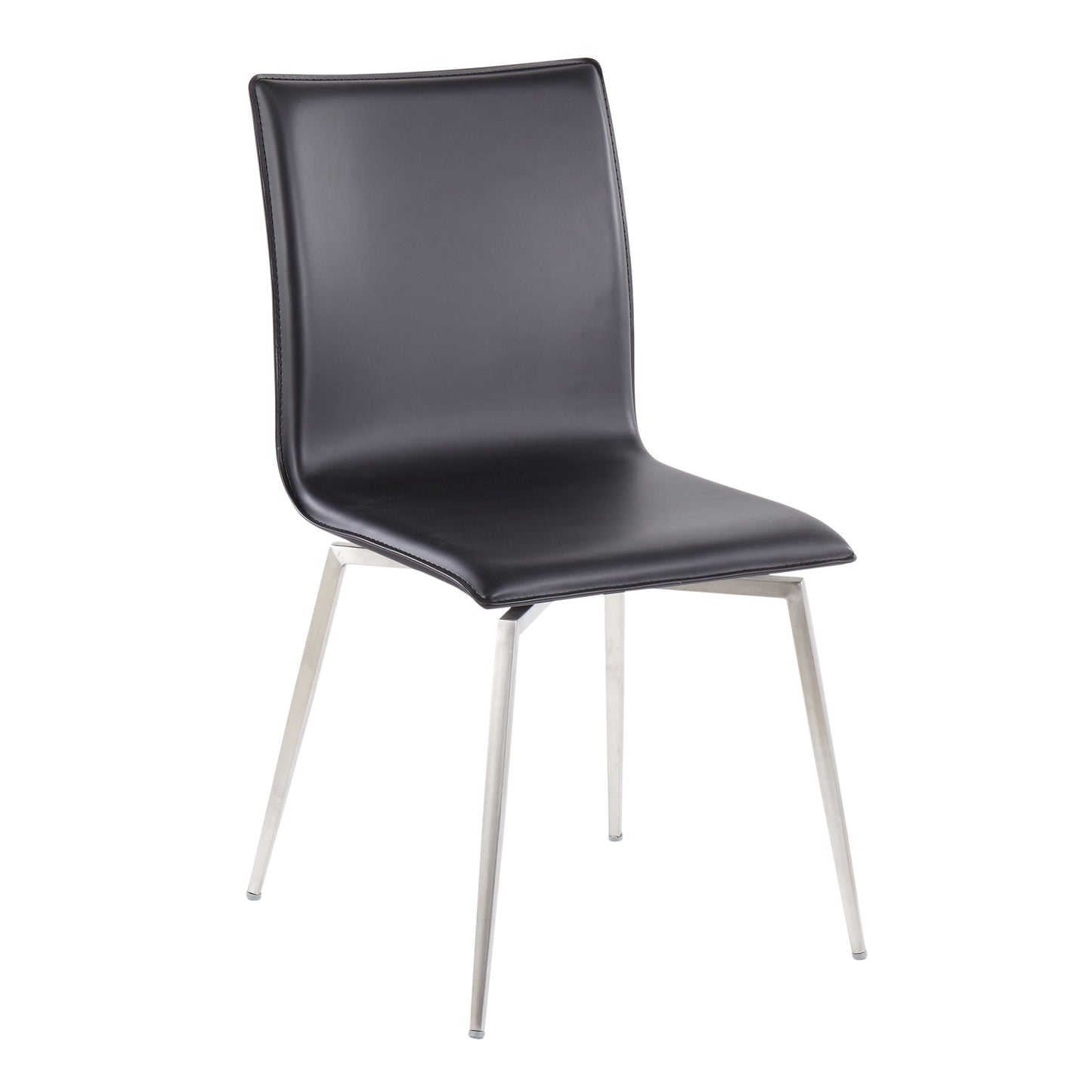 Mason - Contemporary Upholstered Chair (Set of 2) - Black