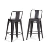 Rayne - Counter Height Stool (Set of 2) - Gray