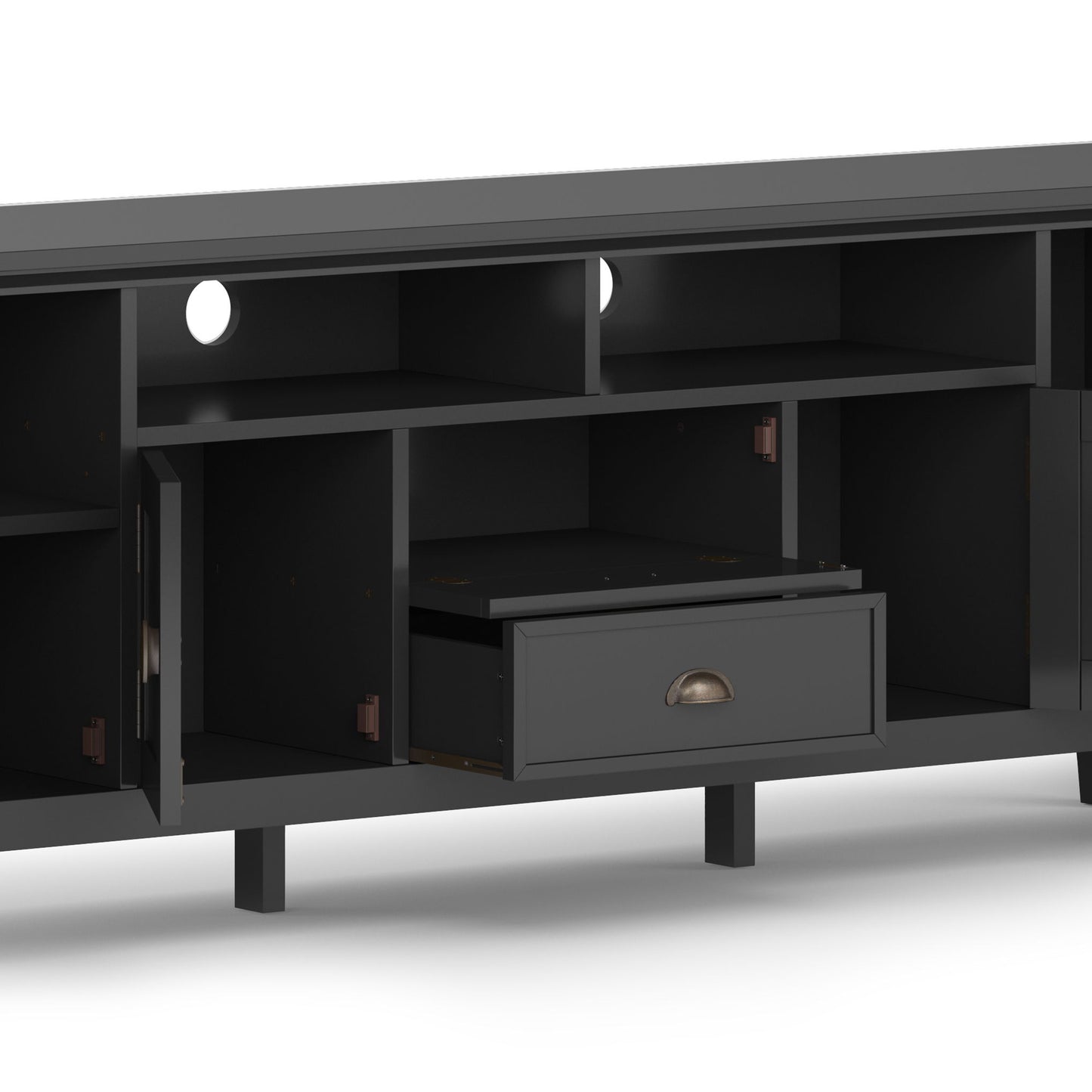 Redmond - TV Media Stand - Black