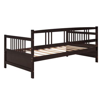 Twin Size Modern Daybed, Multifunctional - Espresso
