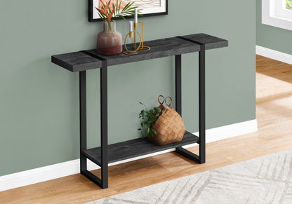 Accent Console Table For Entryway, Contemporary - Black