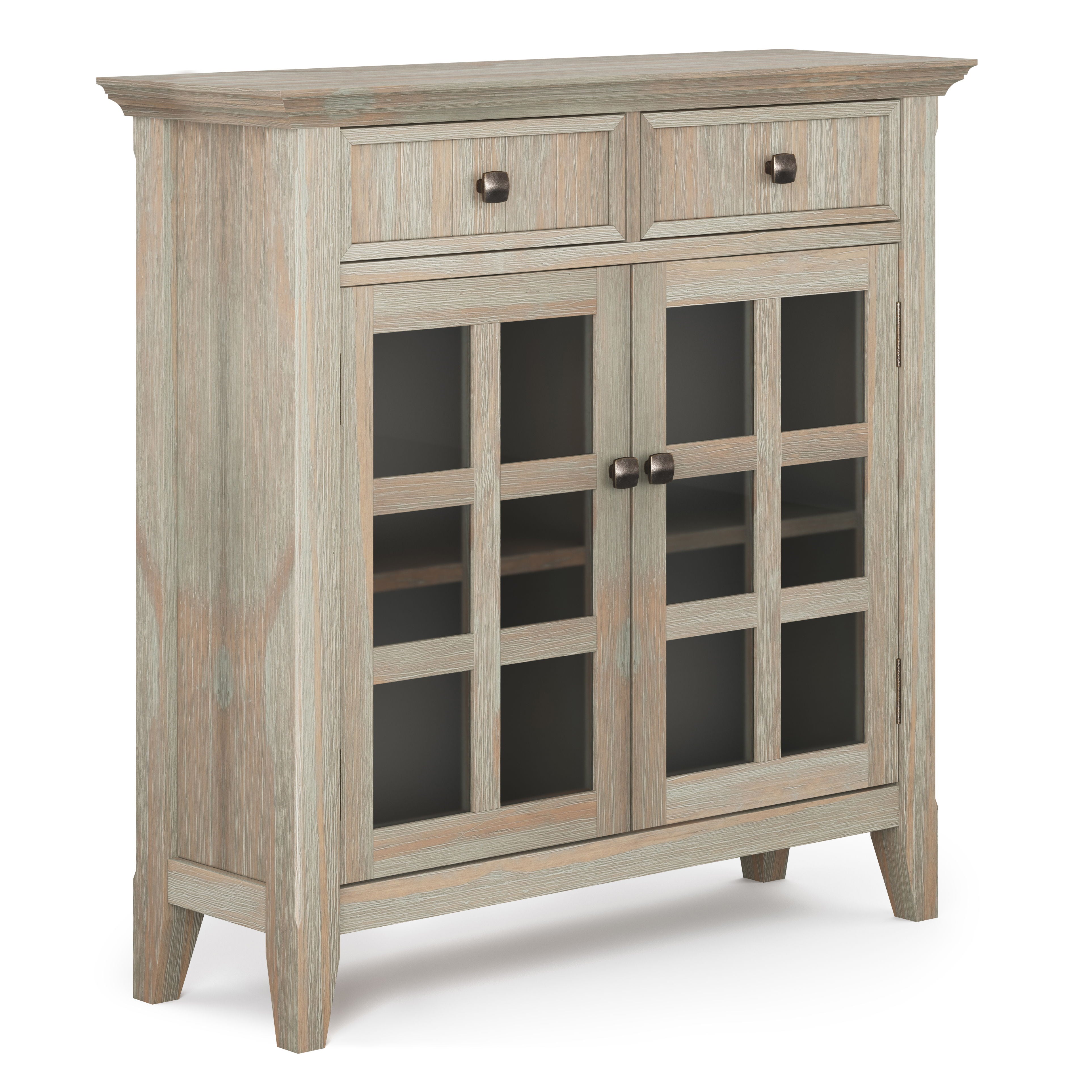 Acadian - Entryway Storage Cabinet - Distressed Gray