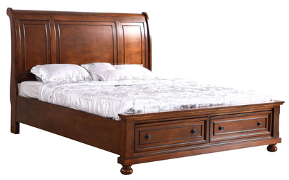 Meade - King Bed - Cherry