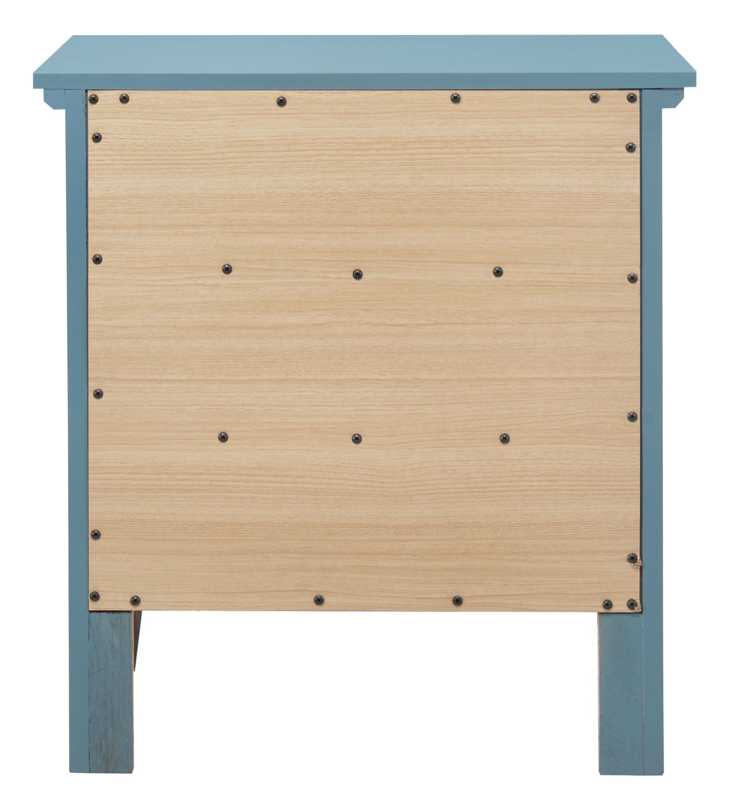 3 Drawer Nightstand - Teal