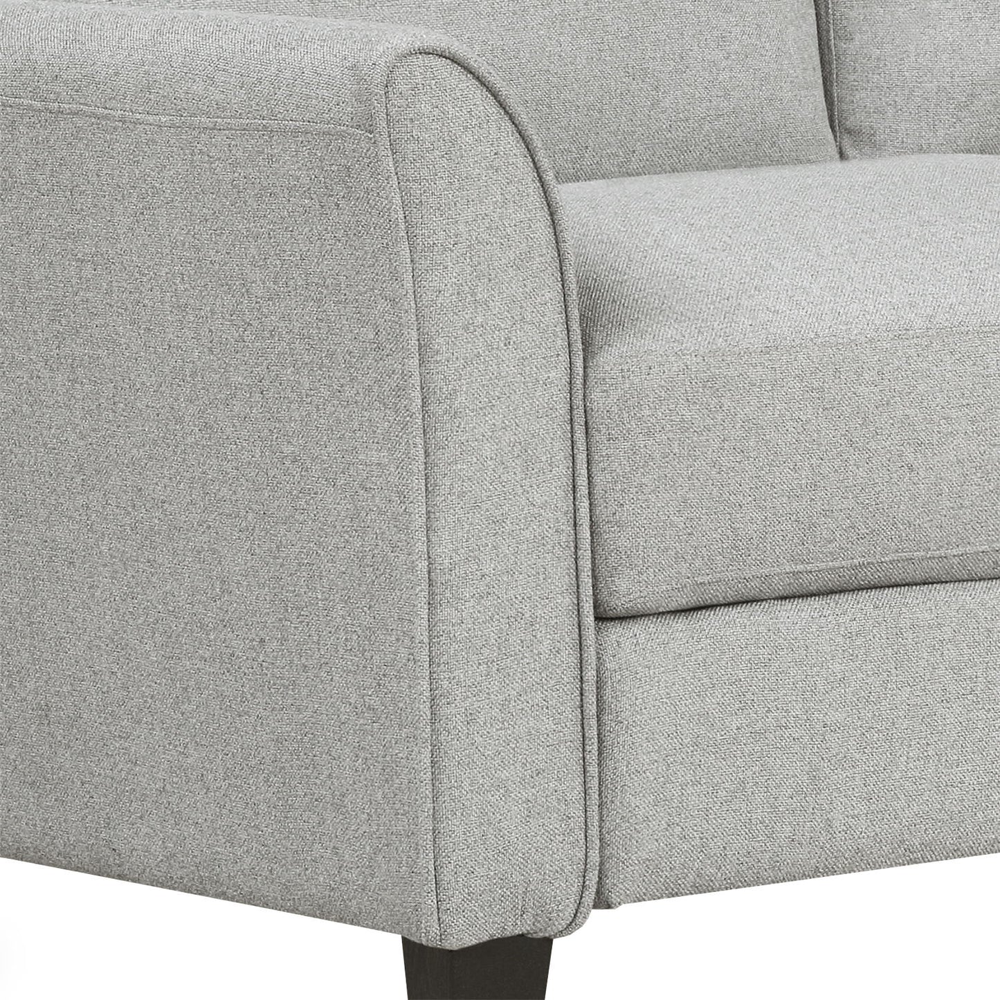 3 Seat Sofa Living Room Sofa - Light Gray