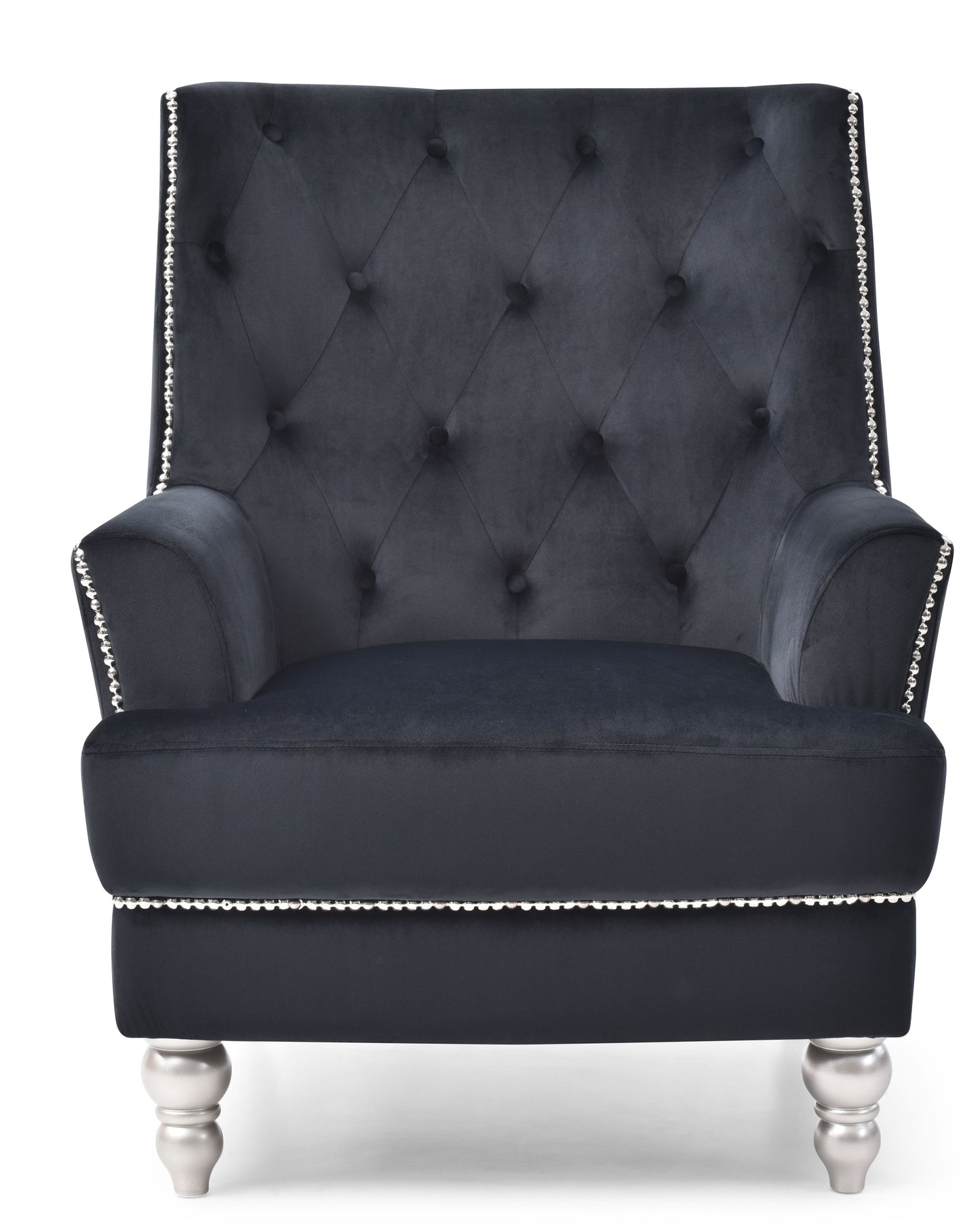Traditional Armchair Elegant - Black