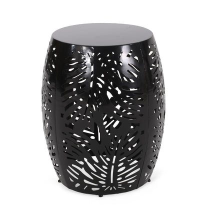 Metal, End Table Large - Black