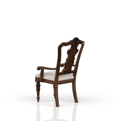Traditional Arm Chair - Mahogany