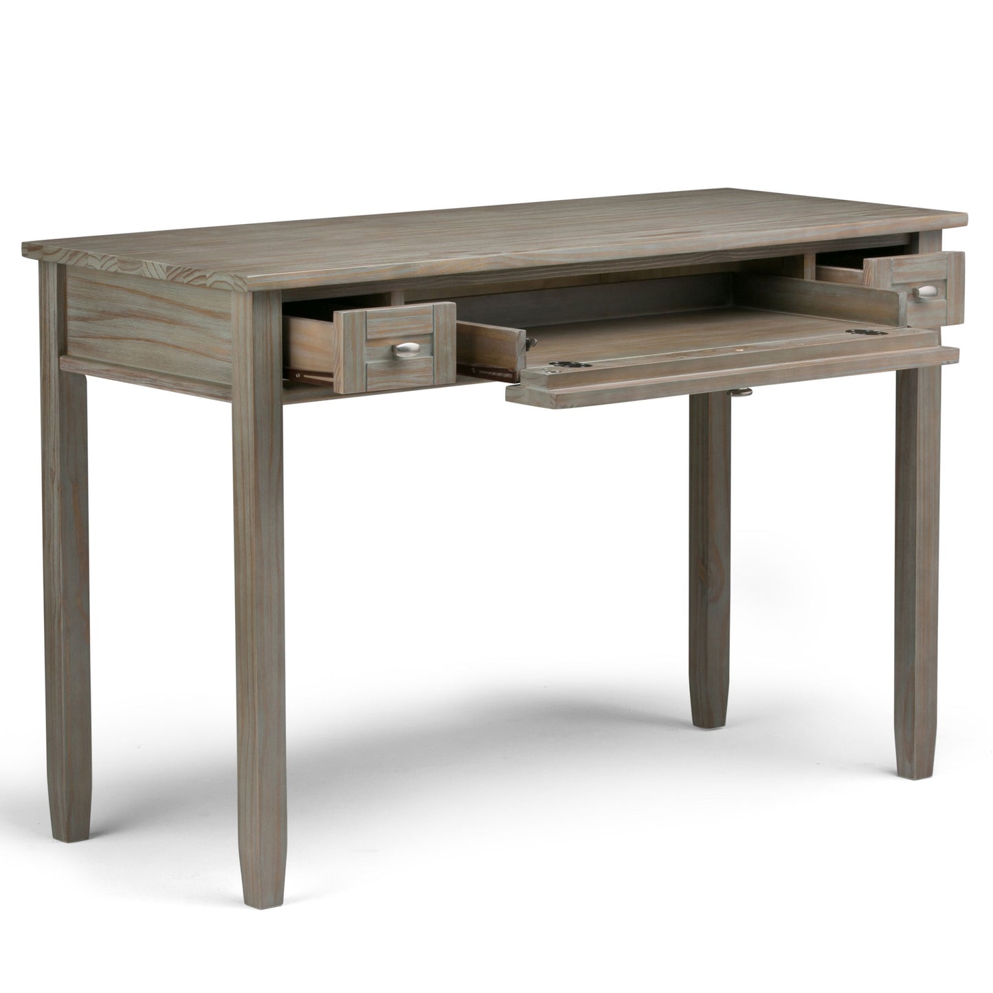 Warm Shaker - Desk - Distressed Gray