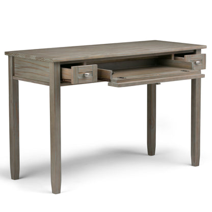 Warm Shaker - Desk - Distressed Gray