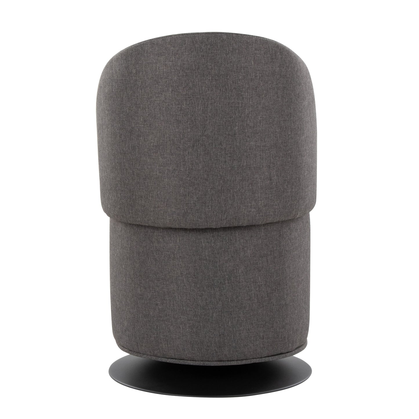 Finch - Contemporary Swivel Chair - Black / Charcoal
