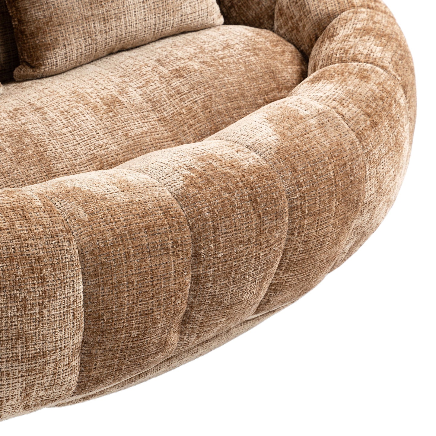 Bean Bag Sofa Lazy Sofa Durable Comfort Lounger High Back Bean Bag Chair Couch - Coffee