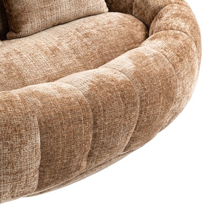 Bean Bag Sofa Lazy Sofa Durable Comfort Lounger High Back Bean Bag Chair Couch - Coffee
