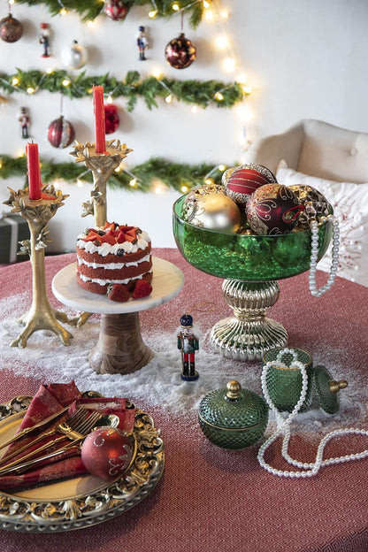 Christmas Ball Ornaments, Decorative Hanging Ball Christmas Tree Ornaments For Holiday Party Decorations (Set of 6) - Gold
