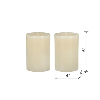Unscented Soy Wax Candle (Set of 2) - Ivory