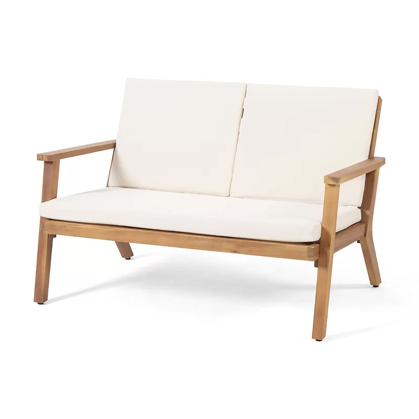 Avacyn - Outdoor 4 Seater Chat Set With Cushions - Natural / Cream