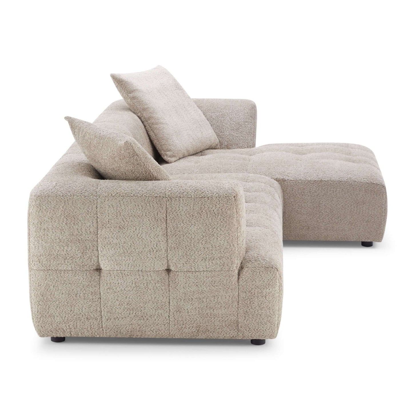 Kaynes - Right Sectional Sofa - Mocha