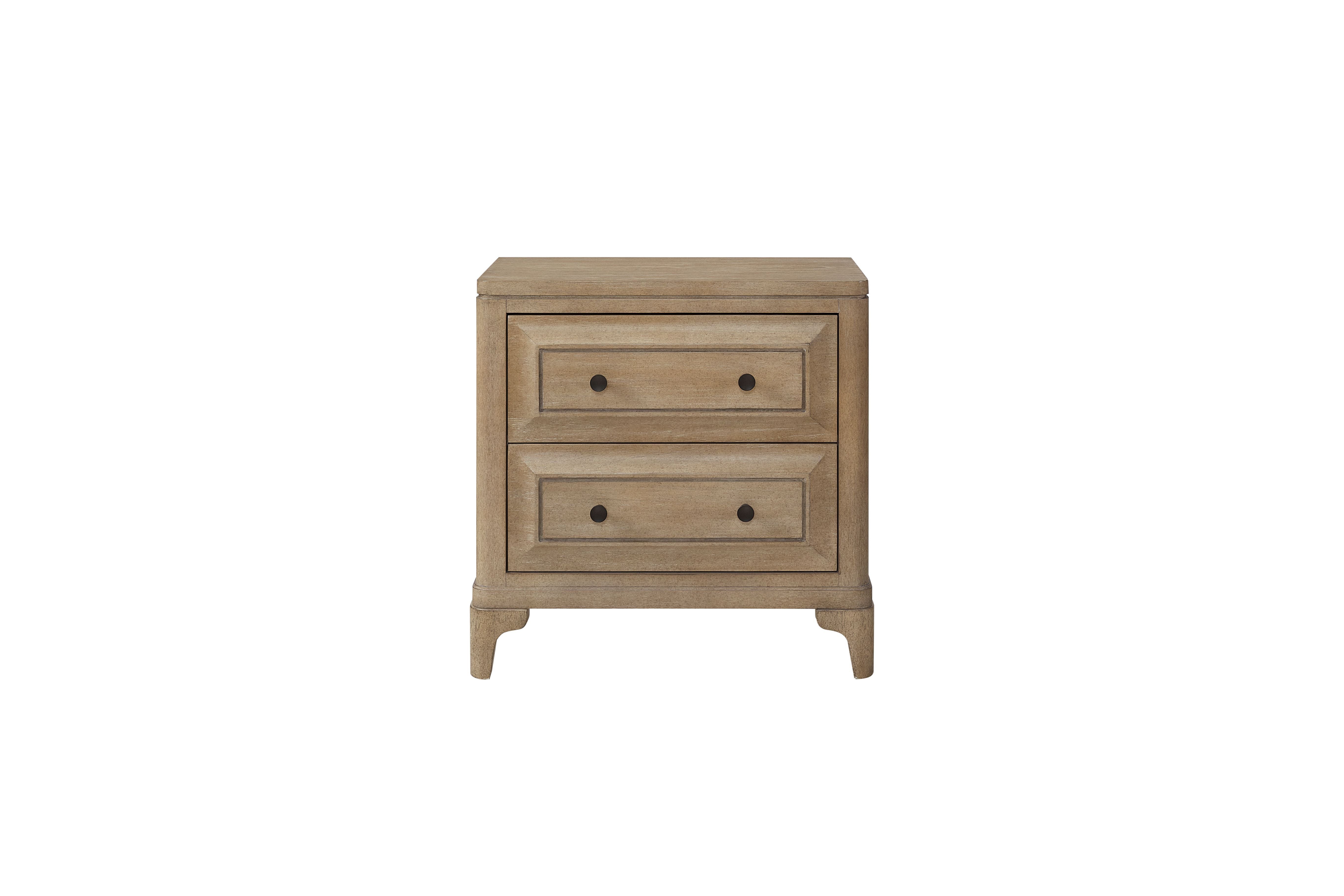 2 Drawer Nightstand - Sand