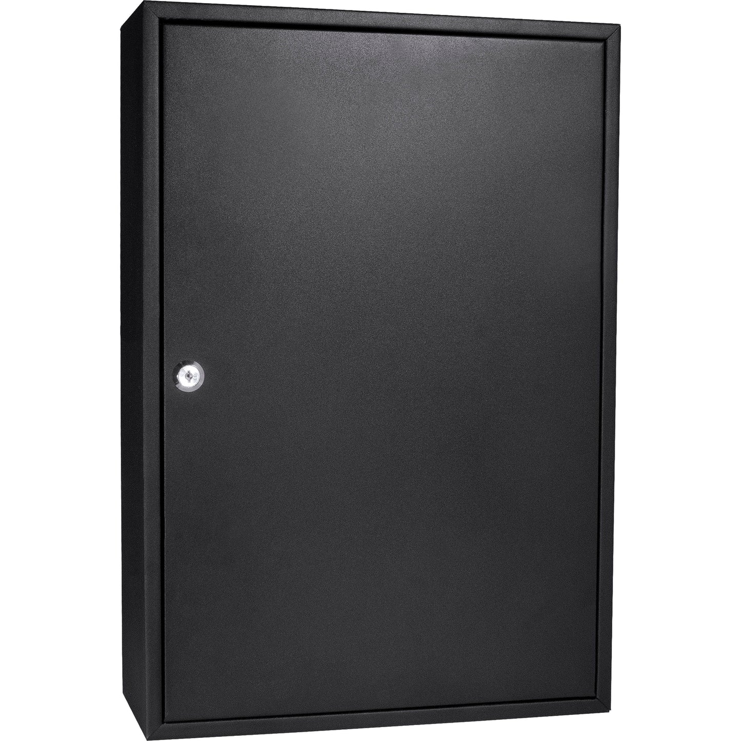 200 Key Adjustable Key Cabinet With Key Lock - Black