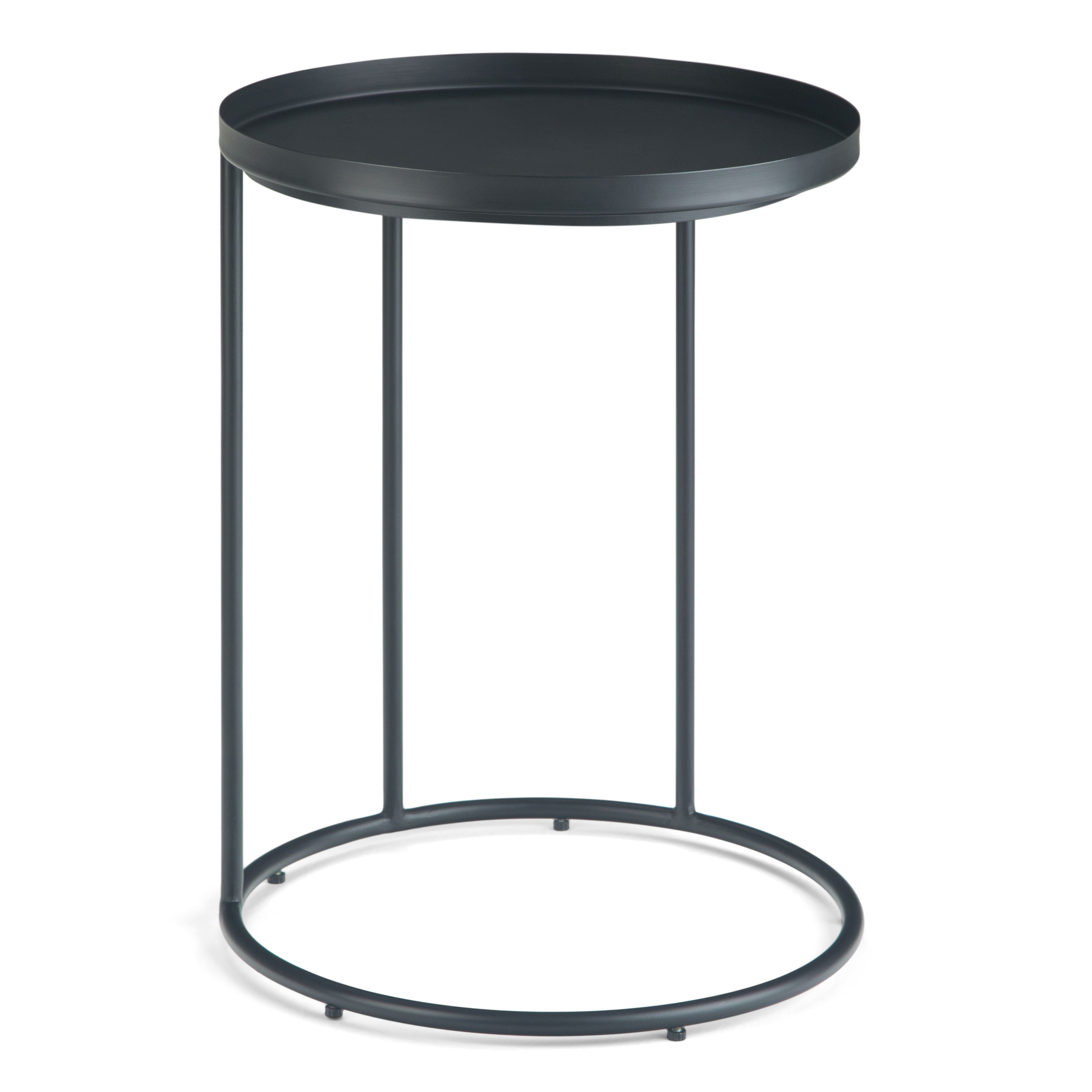 Monet - Side Table - Black