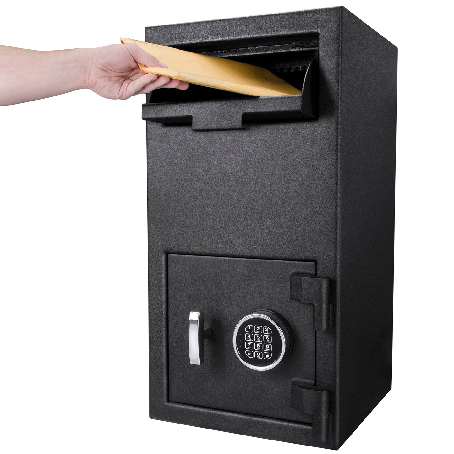 1 72 Cu Ft Keypad Depository Safe - Black