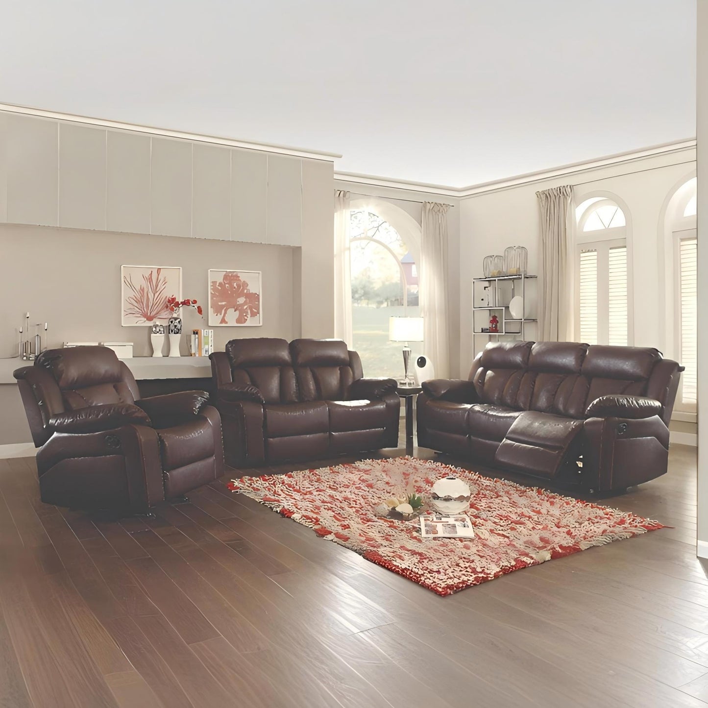 Reclining Loveseat For Relaxation - Dark Brown