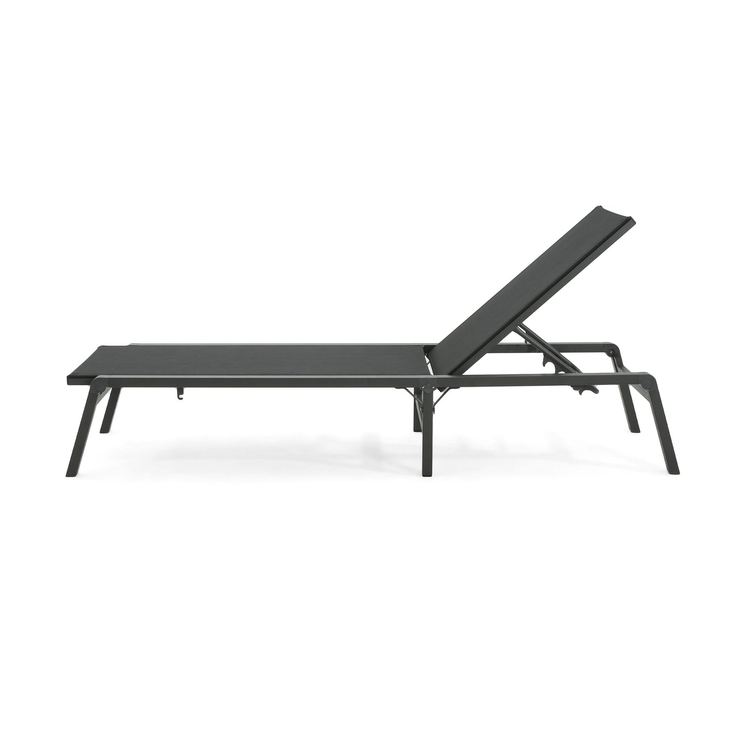 Westport - Outdoor Folding Lounge (Set of 2) - Black