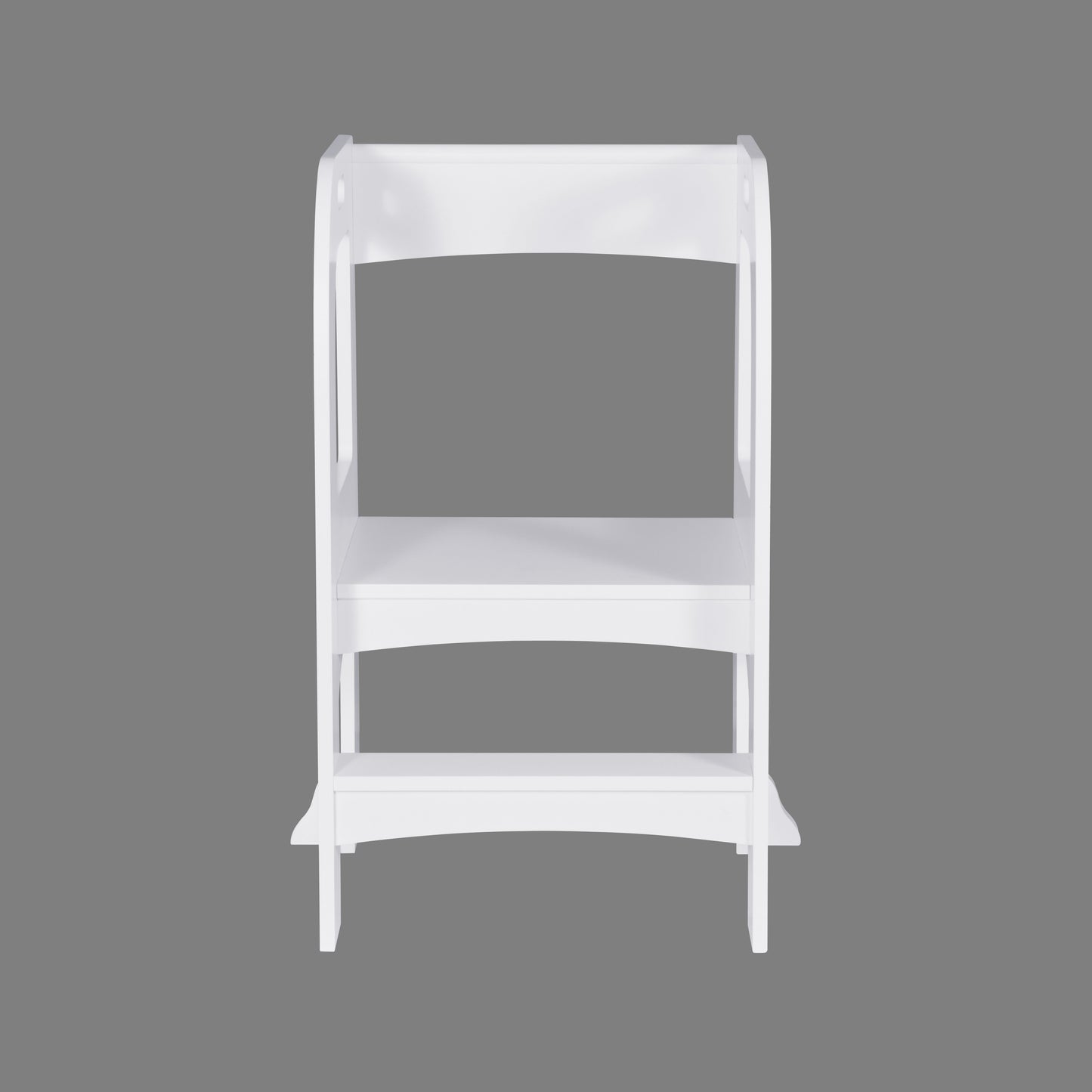 Child Standing Tower, Step Stool For Kids, Toddler Step Stool For Kitchen Counter - White