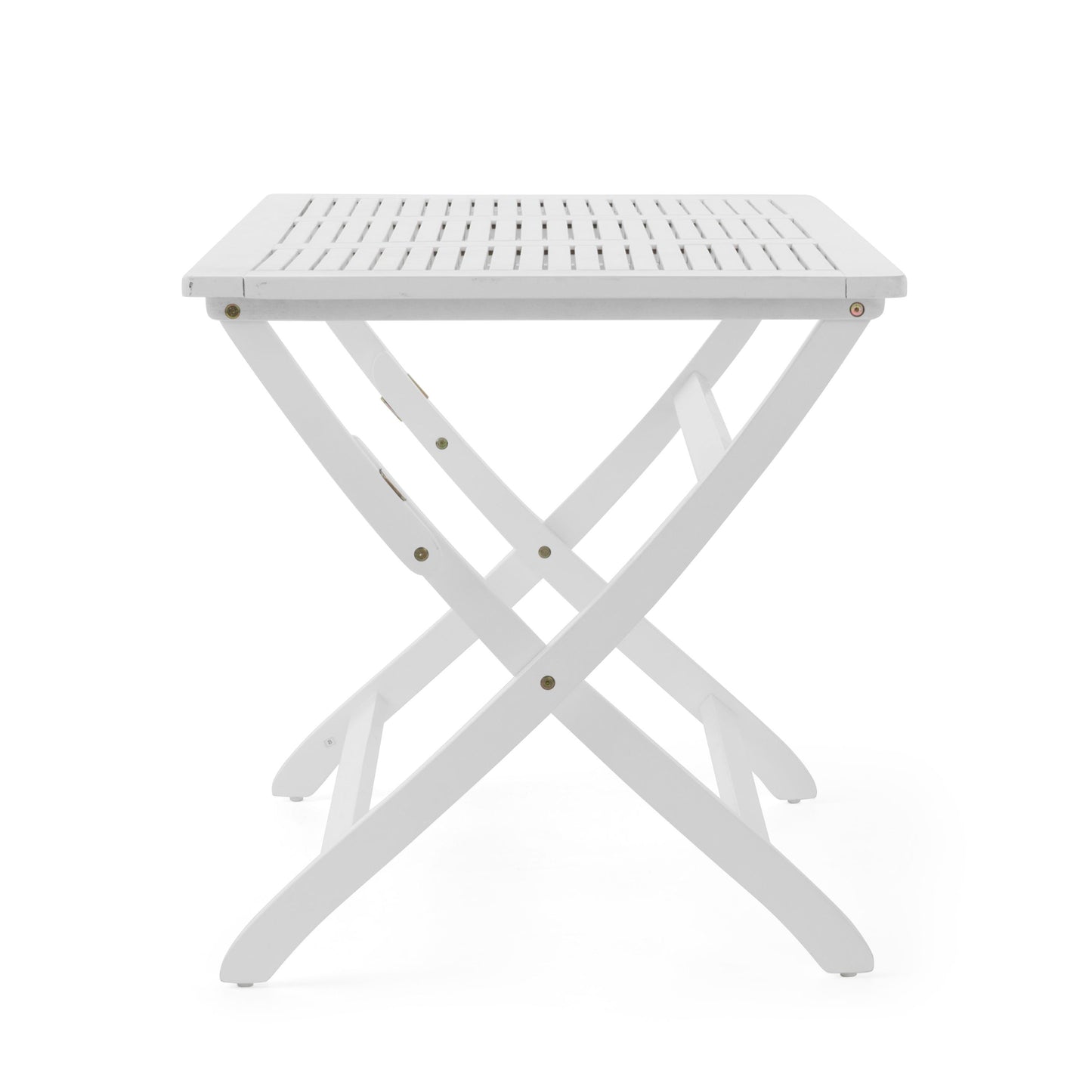 Positano - Foldable Dining Set - White