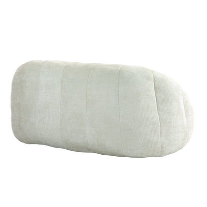 High Back Bean Bag Sofa Couch For Adults And Kids, Comfortable Lounger, Indoor & Outdoor Use - White