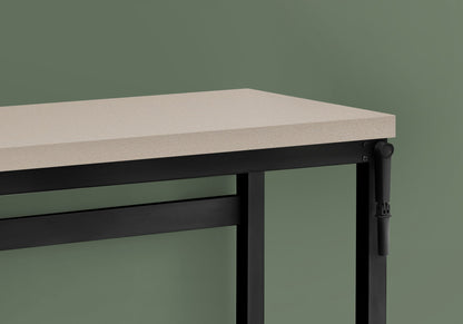 Computer Desk, Home Office, Standing, Adjustable, Laptop, Contemporary & Modern - Taupe