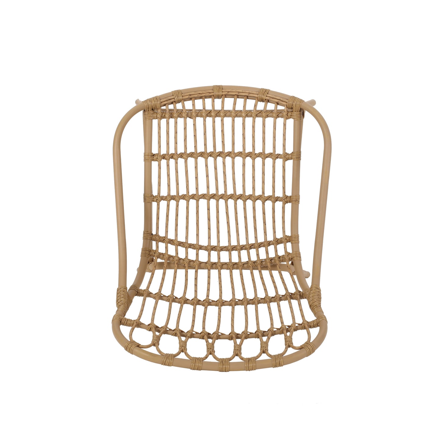 Monsoon Outdoor Accent Chair With Open Weave Design - Light Brown