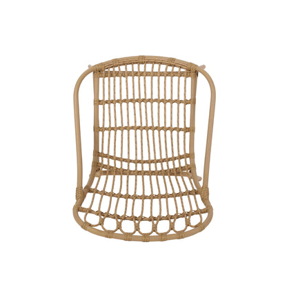Monsoon Outdoor Accent Chair With Open Weave Design - Light Brown