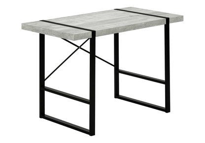 Computer Desk For Home Office, Laptop, Versatile Placement - Gray