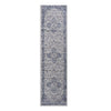 Marfi - 2' X 8' Oriental Runner Rug - Blue / Gray