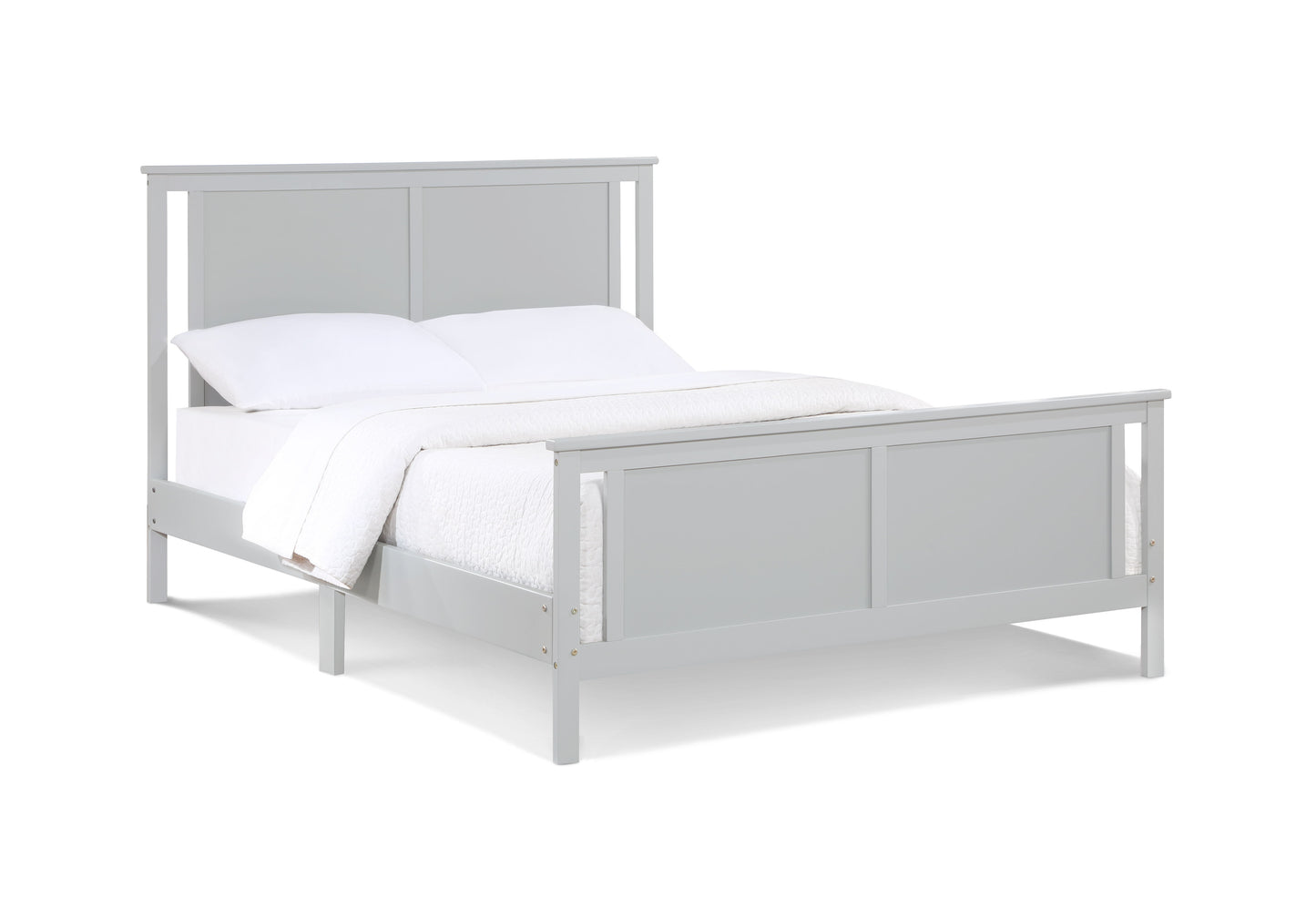 Connelly - Reversible Panel Full Bed - Gray, Rockport Gray
