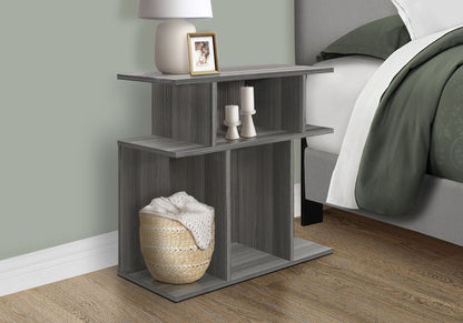 Accent Table, Side Contemporary - Gray