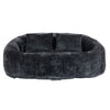 High Back Durable Comfort Bean Bag Sofa Couch For Adults And Kids - Black
