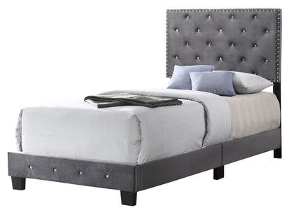 Suffolk - Twin Bed - Gray