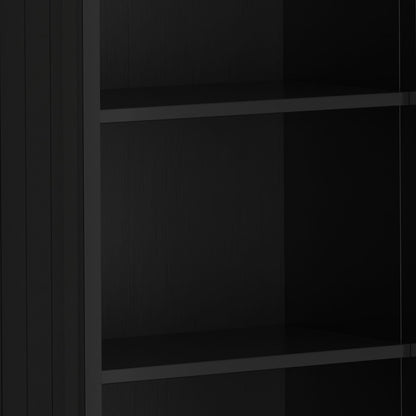 Acadian - 5 Shelf Bookcase - Black